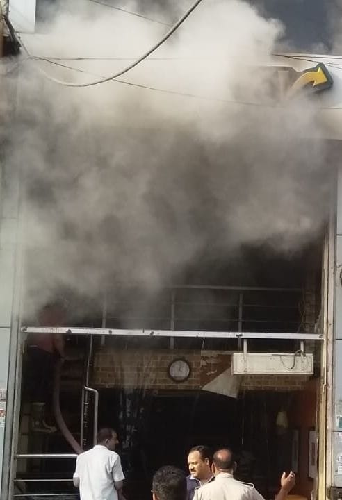 In the Prayagraj, the fierce fire in the restaurant was burnt to ashes