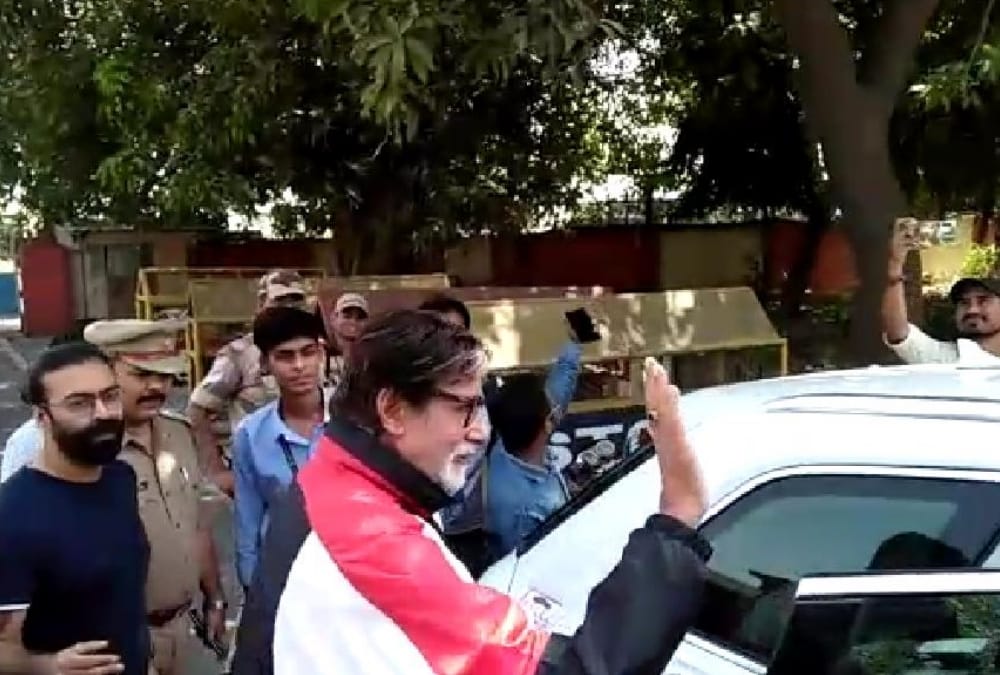 Amitabh Bachchan film shooting in Lucknow.