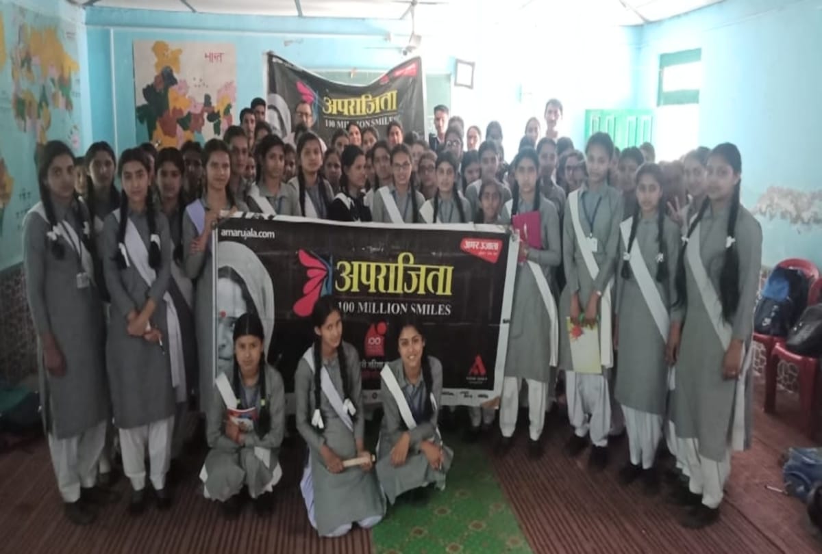Amar Ujala Aparajita 100 million Smiles Program in anni kullu