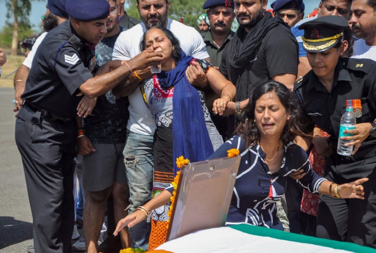 The body of martyr Major will reach Meerut and funeral will be in Surajkund