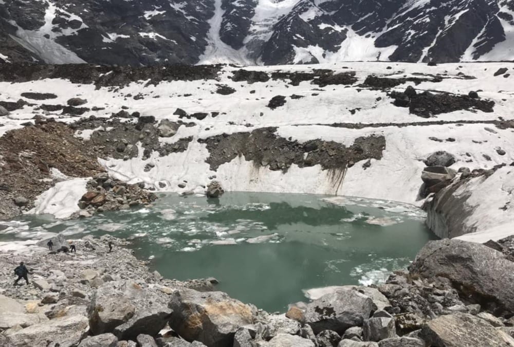 Big Change in Chorabari Tal after six years of kedarnath disaster 2013