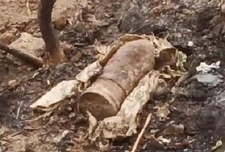 Cannon Ball Found in Garbage at Moga of Punjab