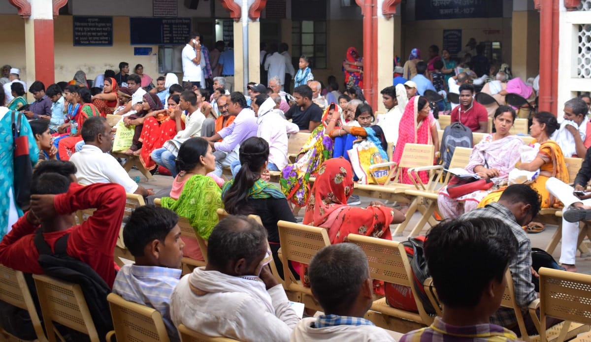 doctors on strike patient bothered in varanasi