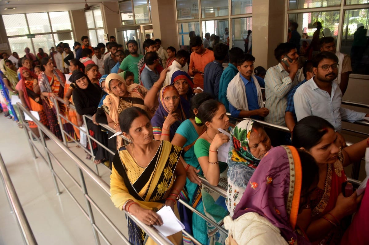 doctors on strike patient bothered in varanasi