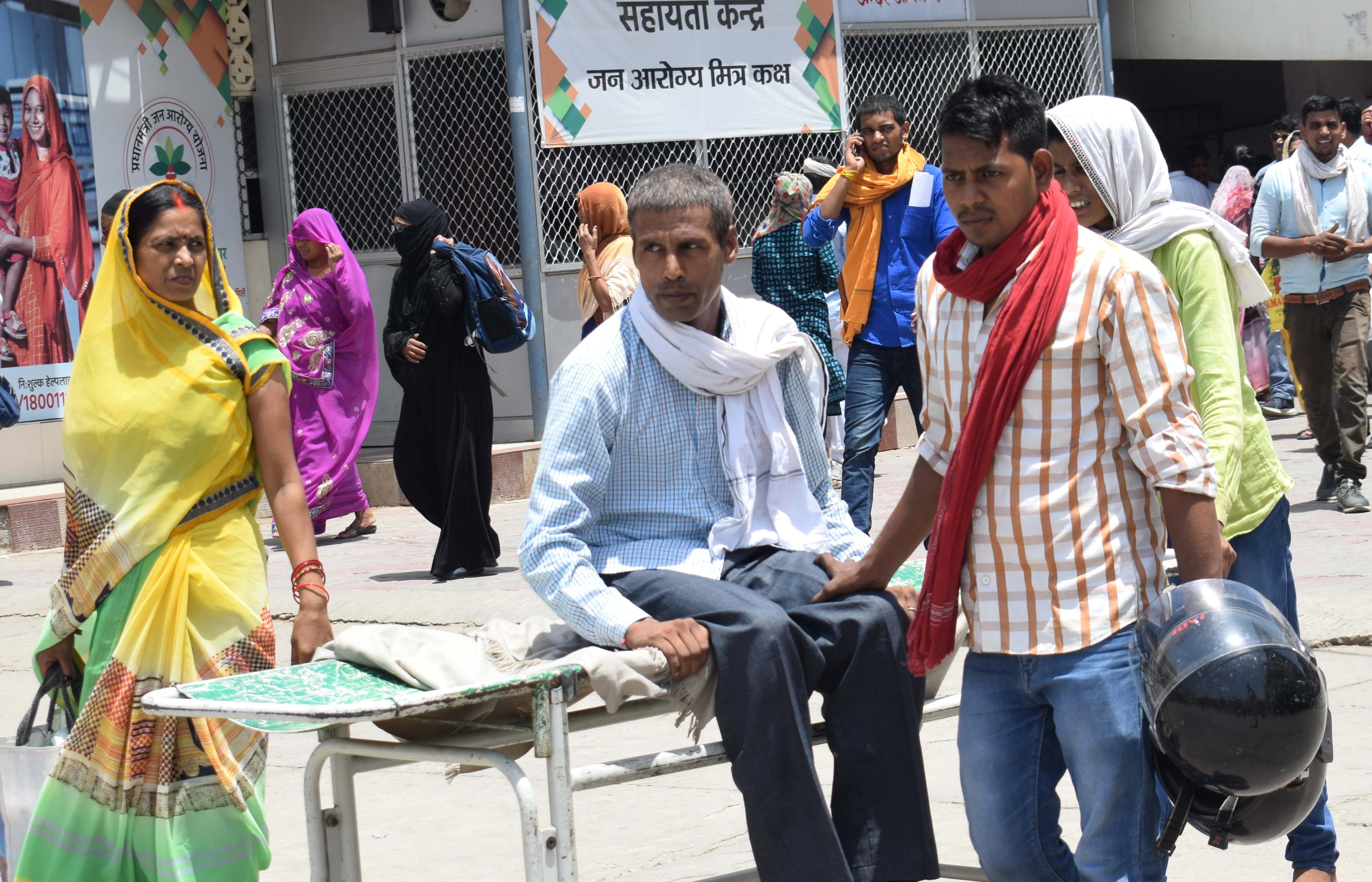 doctors on strike patient bothered in varanasi