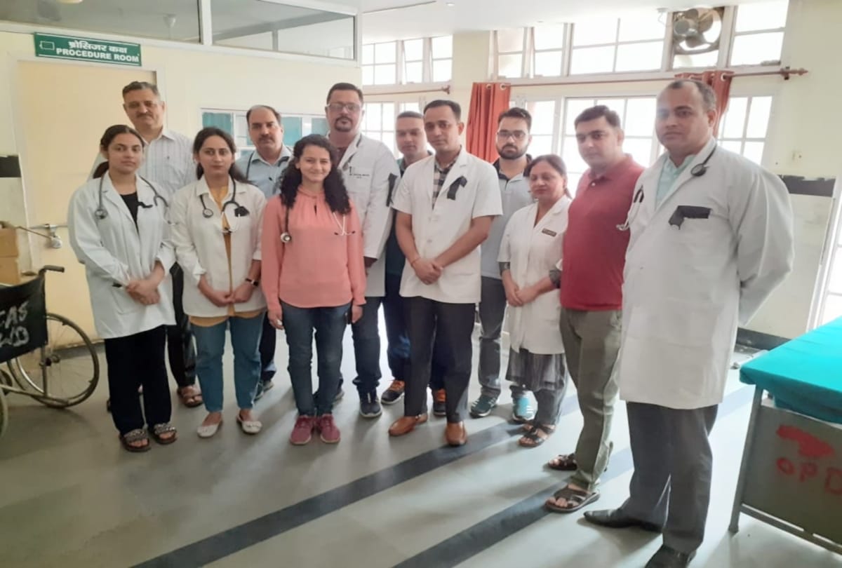 Lady doctor assault case: doctors did strike in mandi for two hours