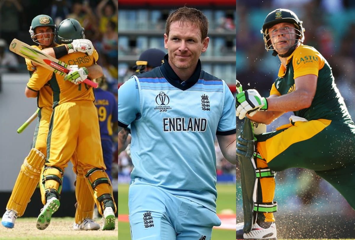 Eoin Morgan Boom, List of Five Fastest century in World Cup History