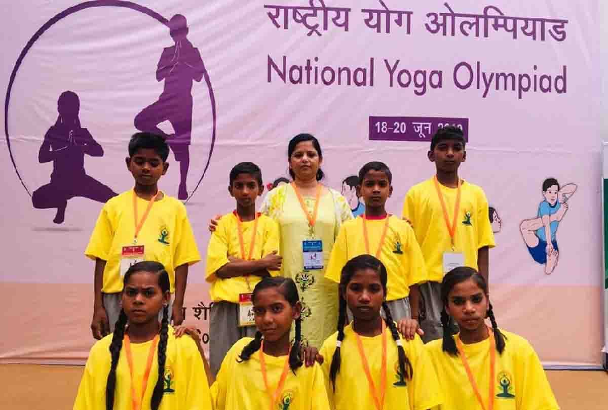 kanpur girls take part in national yoga olympiad