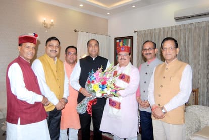 celebration in himachal after jp nadda appointed as bjp Executive National President