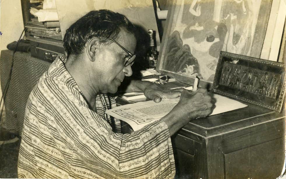 upendra maharathi artist exhibition national gallery of modern art 150th anniversary of gandhi