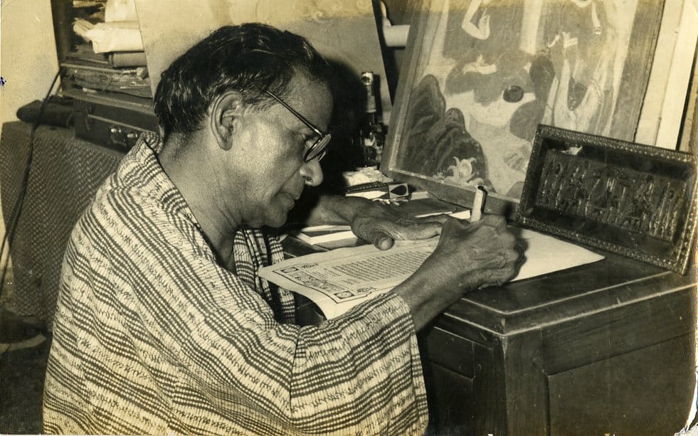 upendra maharathi artist exhibition national gallery of modern art 150th anniversary of gandhi