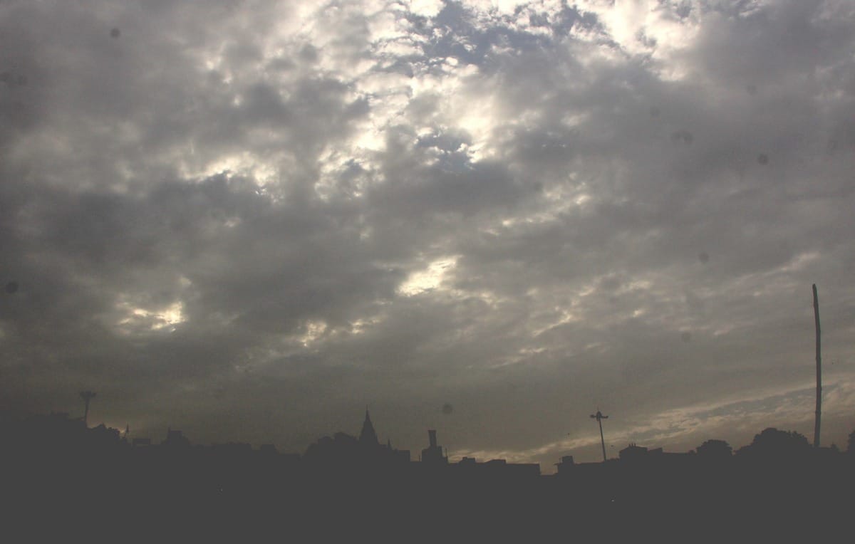 Current weather condition in Lucknow.