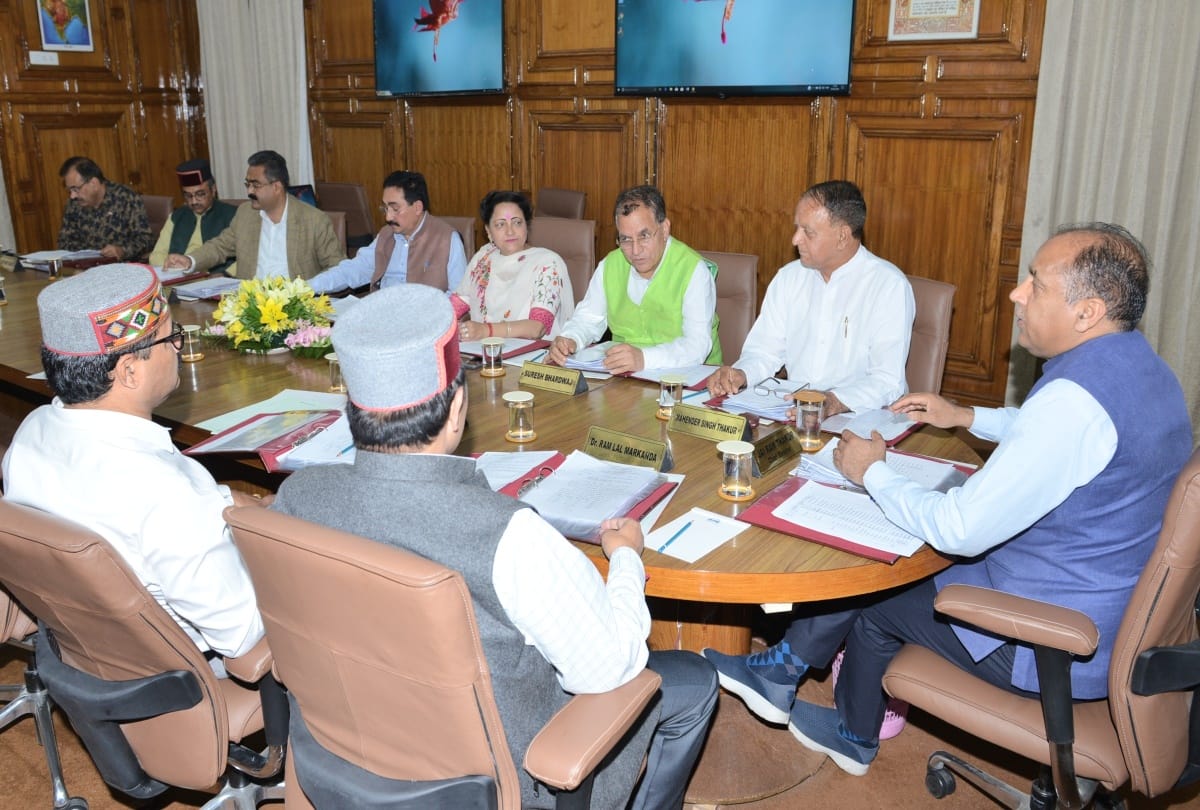 himachal cabinet meeting decisions on 03 july in shimla