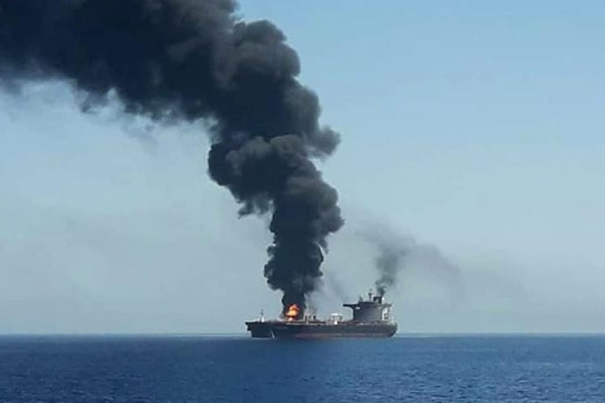 US Army says, Japan tanker hit by mine with resemblance to Iranian ones