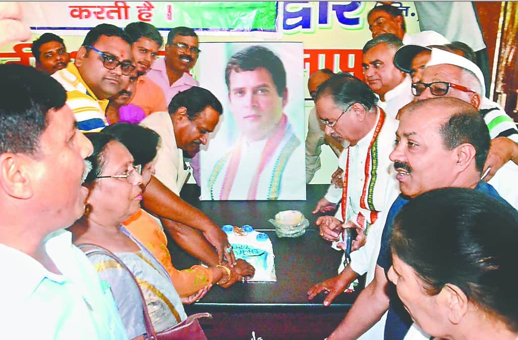 Rahul gandhi 49th Birthday celebration in dehradun 