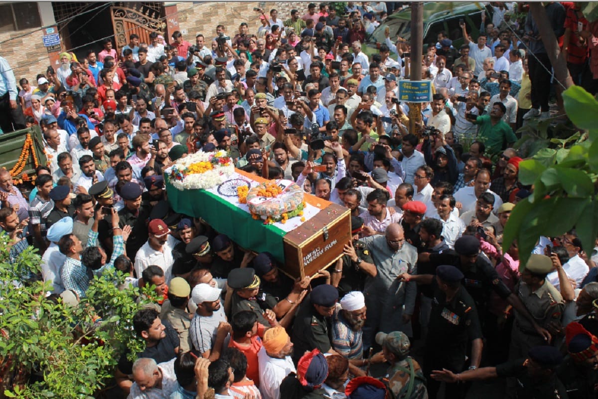 Martyr Major Ketan Sharma will now never return home and photos