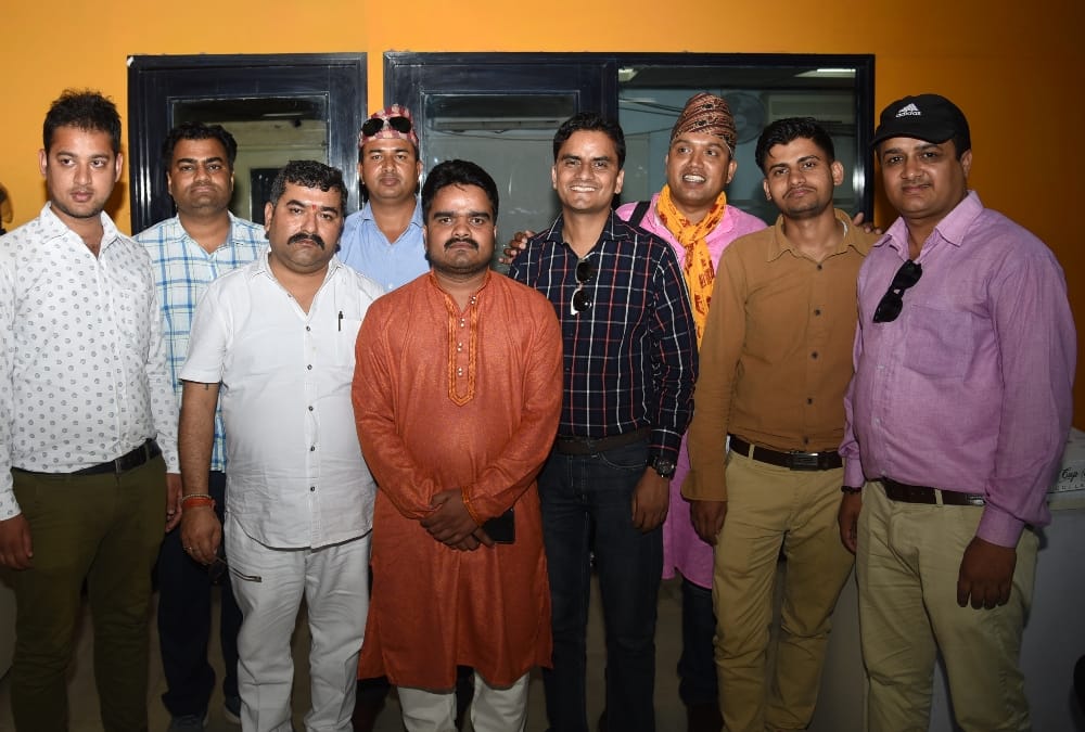 Nepal Journalists representative group tour of Uttar Pradesh.