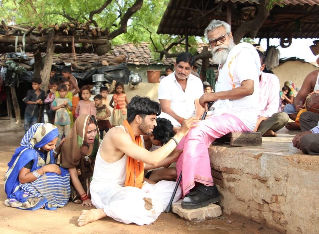young actors performs in short film