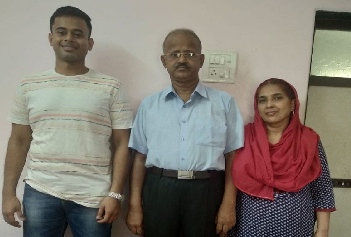 Son and wife saved Rajor life by transplanting organ