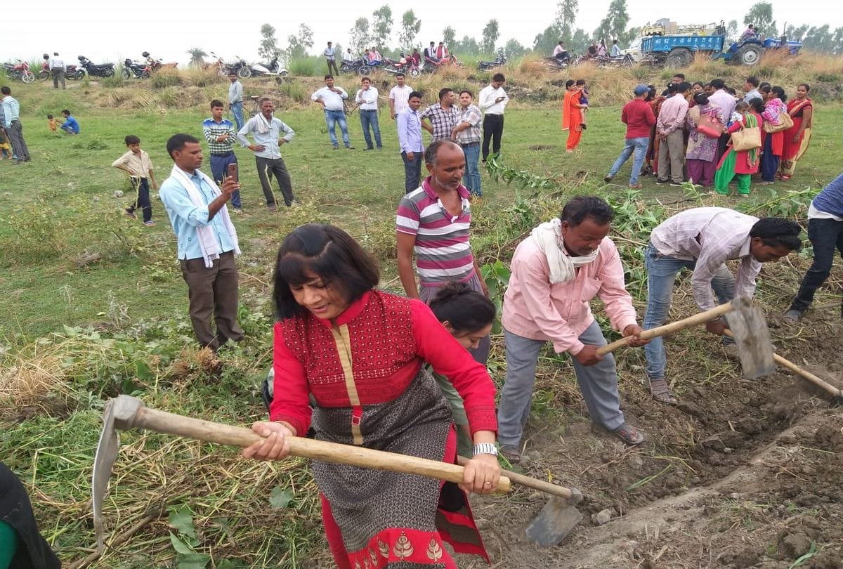 revival of boodhi ganga soron by DM Chandra Prakash Singh