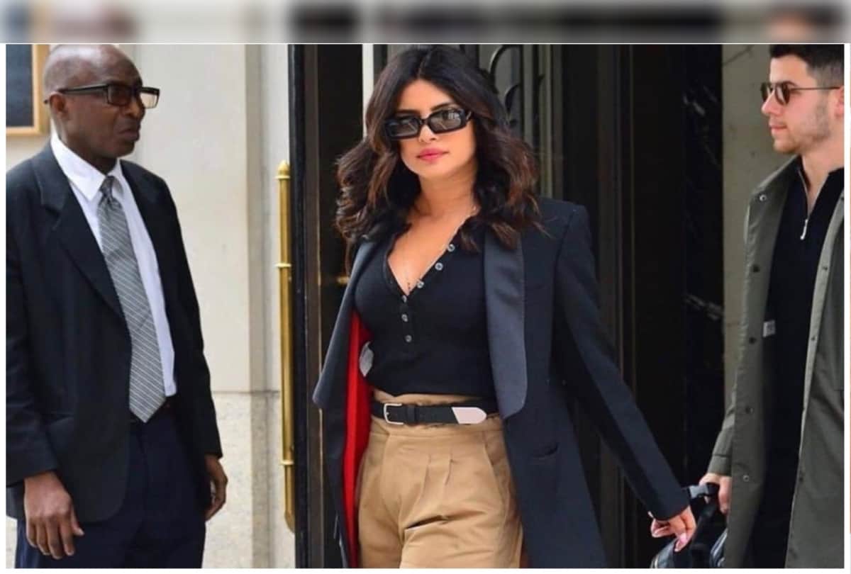 Priyanka Chopra Steps Out in Khaki Shorts Social Media Explodes With Memes