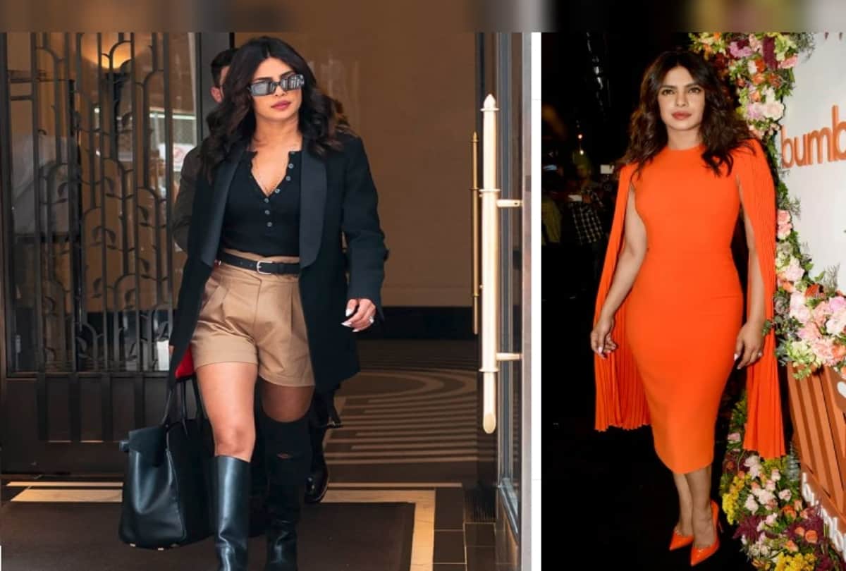 Priyanka Chopra Steps Out in Khaki Shorts Social Media Explodes With Memes