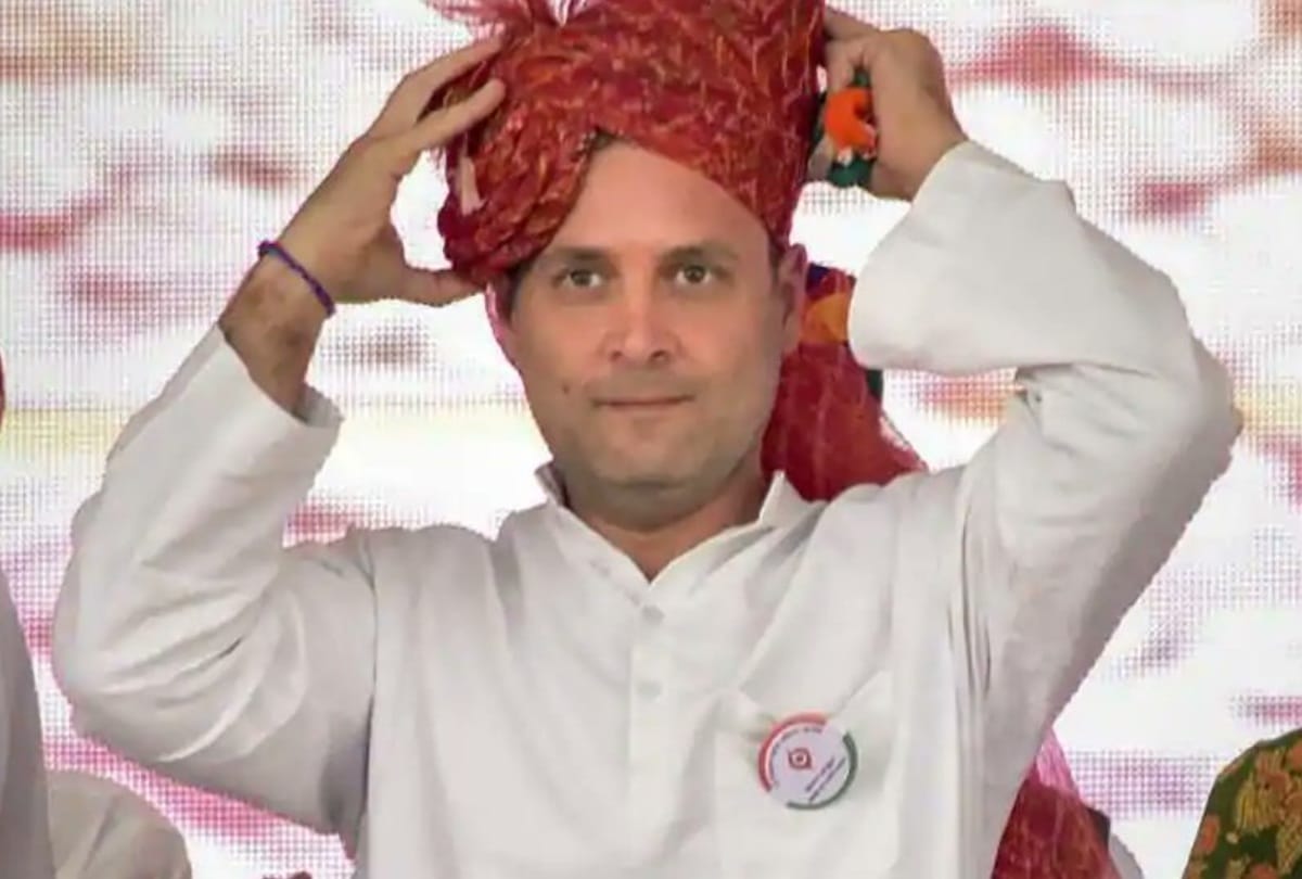congress party worker celebrated rahul gandhi's birthday
