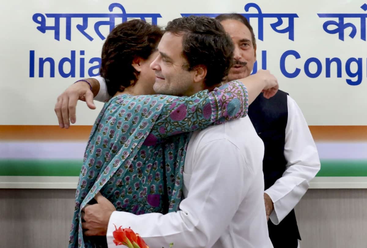 rahul gandhi 49 birthday celebration distribute laddoo plant tree fire cracker