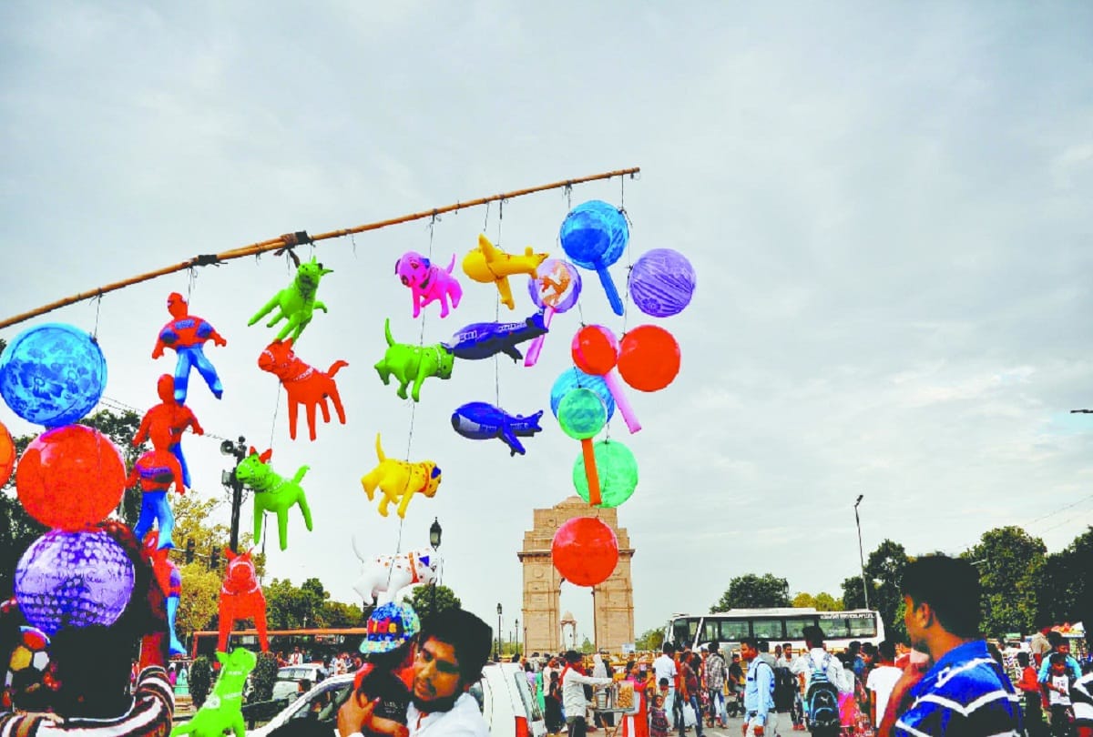 Rain and thundershower down the temperature, Mercury to touch 40°C in Delhi by weekend