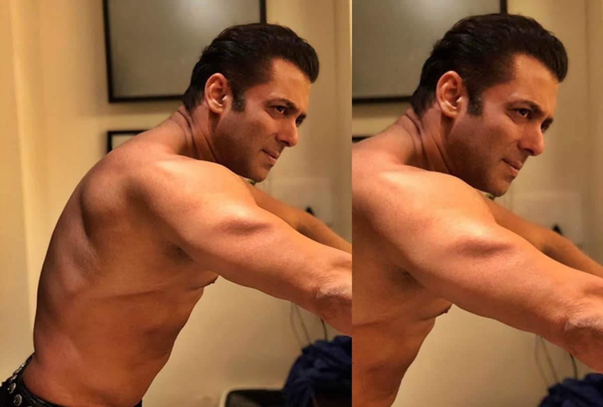 Salman khan posted shirtless photo on instagram, users reactions are amazing
