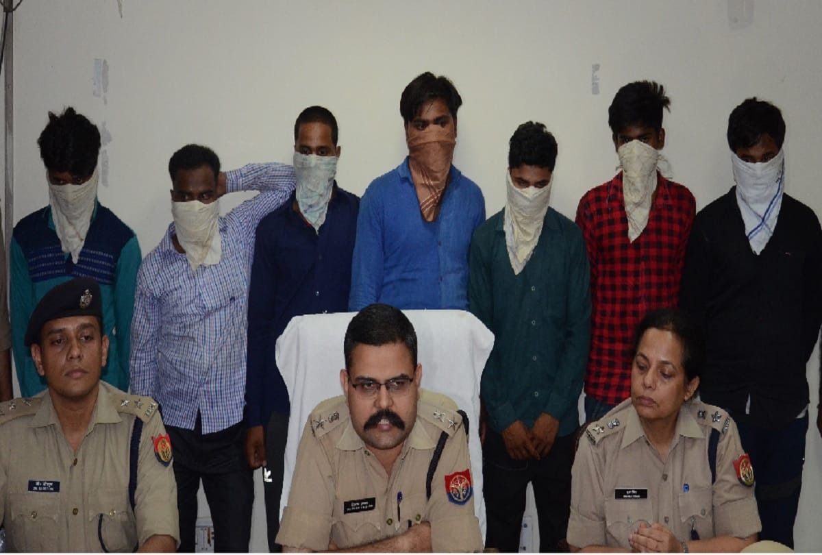 three girls sexual harassment by nine young men in noida