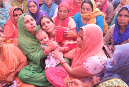 mortal remains of martyr anil jaswal reached una himachal
