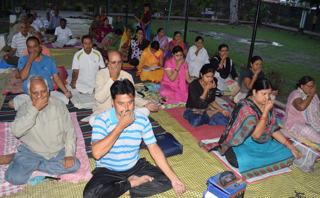 yog day celebrated every where in city