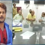 गुरुवार को मुजफ्फरपुर पहुंचे शरद यादव और खेसारी लाल