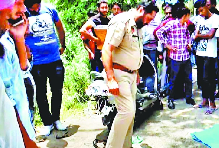 Husband and wife died in road accident at Kurali