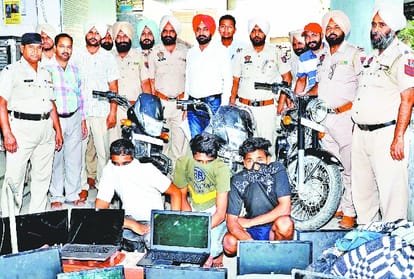 Gangster arrested in Bathinda of Punjab