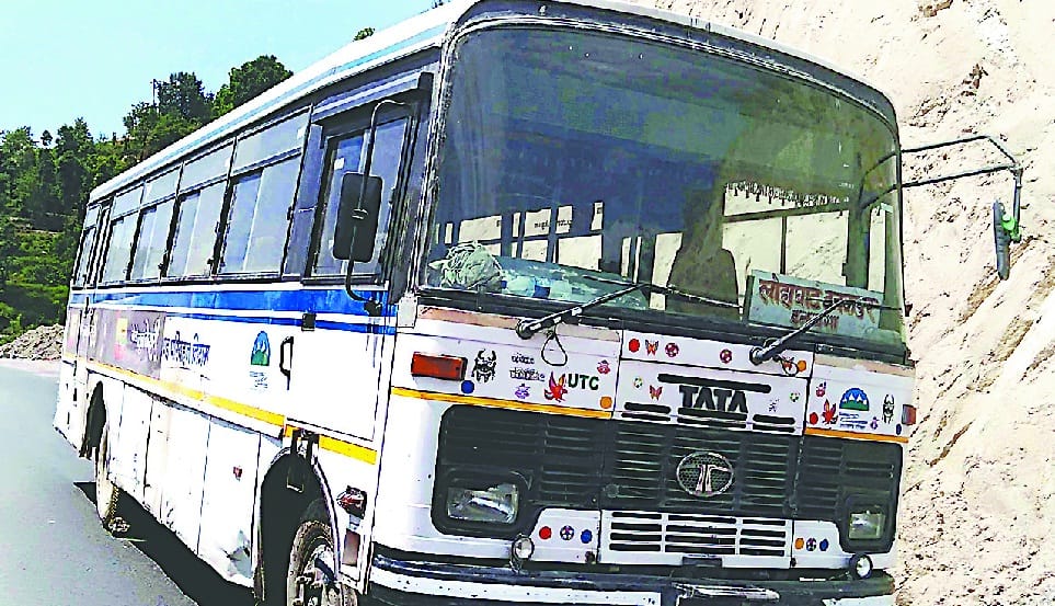 Direct bus service for Tanakpur could not start darshan goers upset