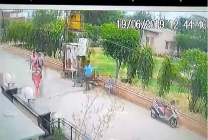 strays dogs attacks three year old child in mathura