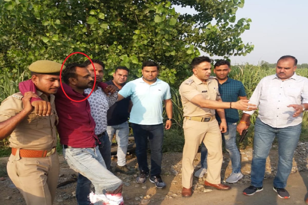 One crook injured in police encounter at Baghpat and accused against 12 case registered