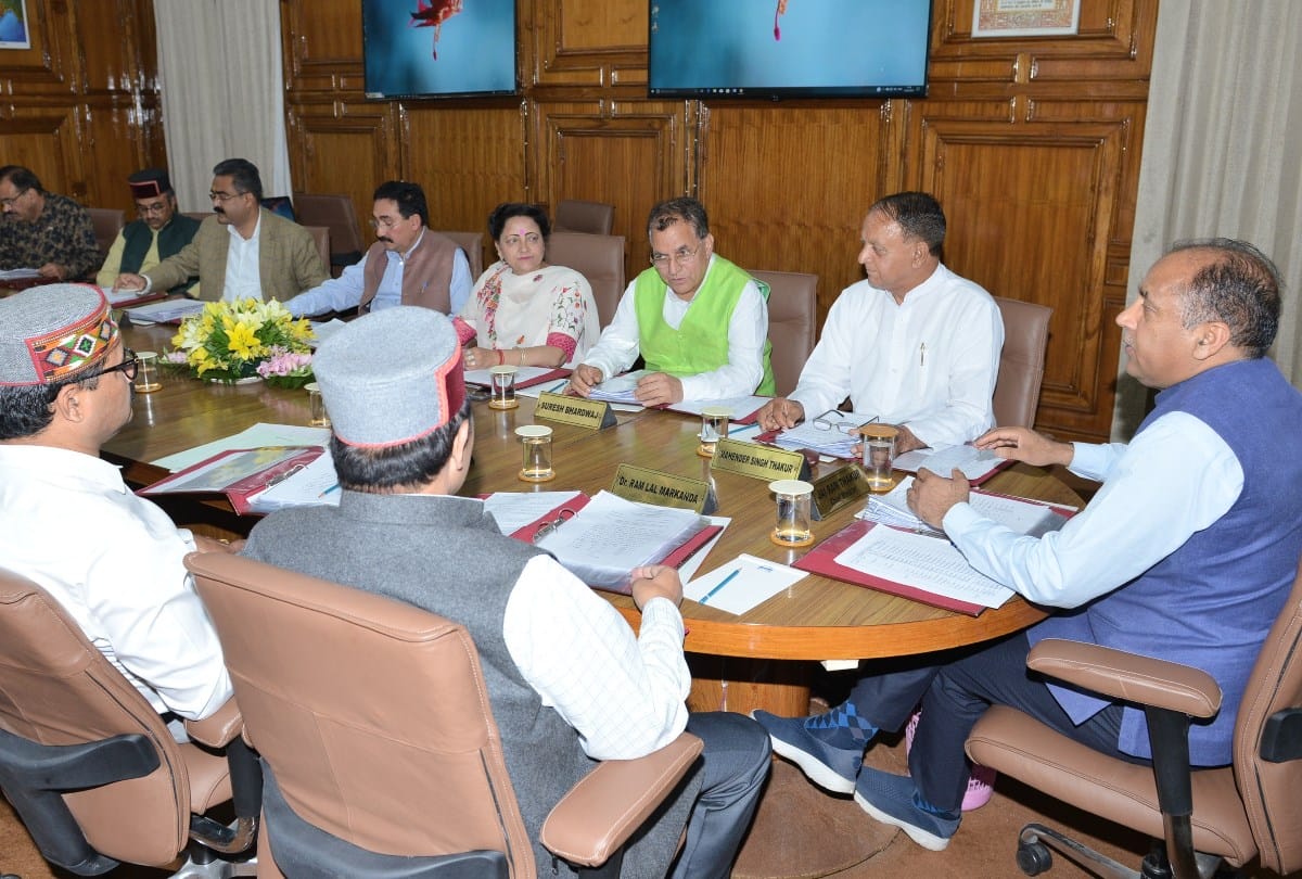 himachal cabinet meeting decisions on 03 july in shimla