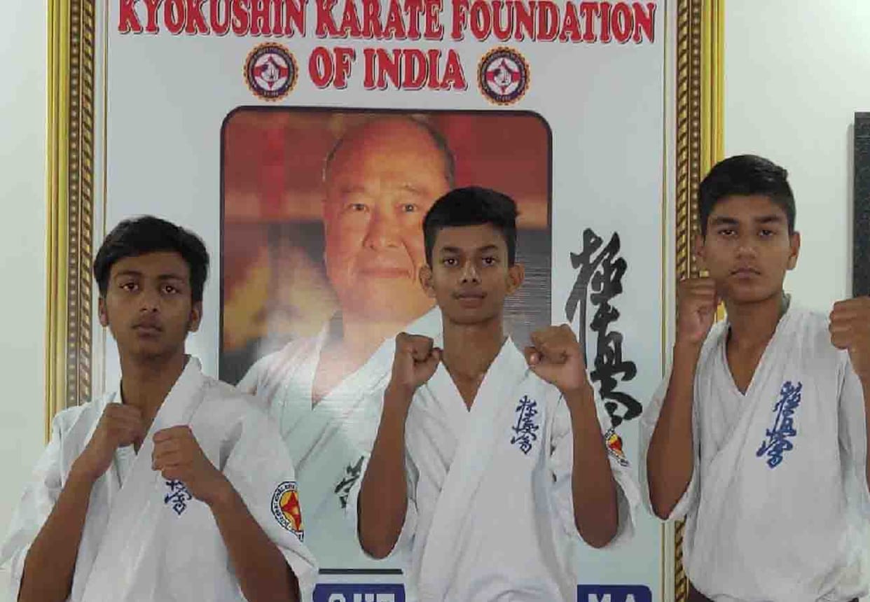 Indian Karate team selected three students of Kanpur