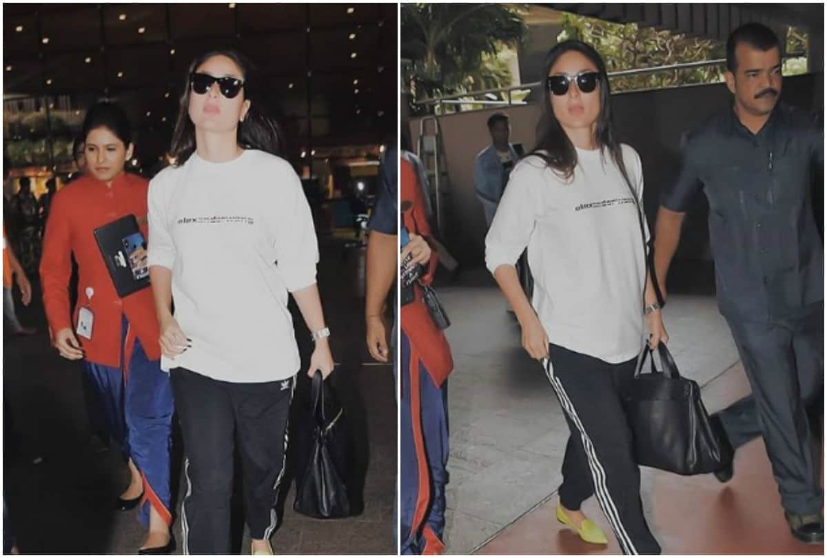 Kareena Kapoor Khan returns form Europe without hubby saif and son taimur