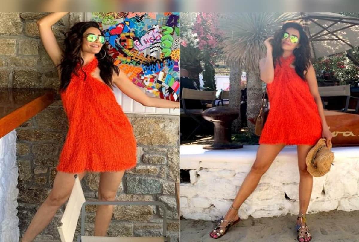 Karishma Tanna is raising temperature with her latest pictures from Greece