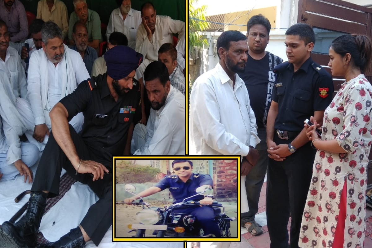 friends of Martyr Major Ketan Sharma Playing the best role of Friendship