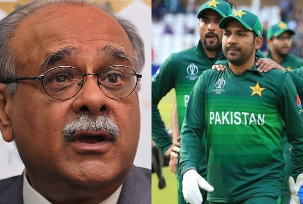 PCB's strict instructions to contracted players of Pakistan, Najam Sethi; ban on rhetoric in social media