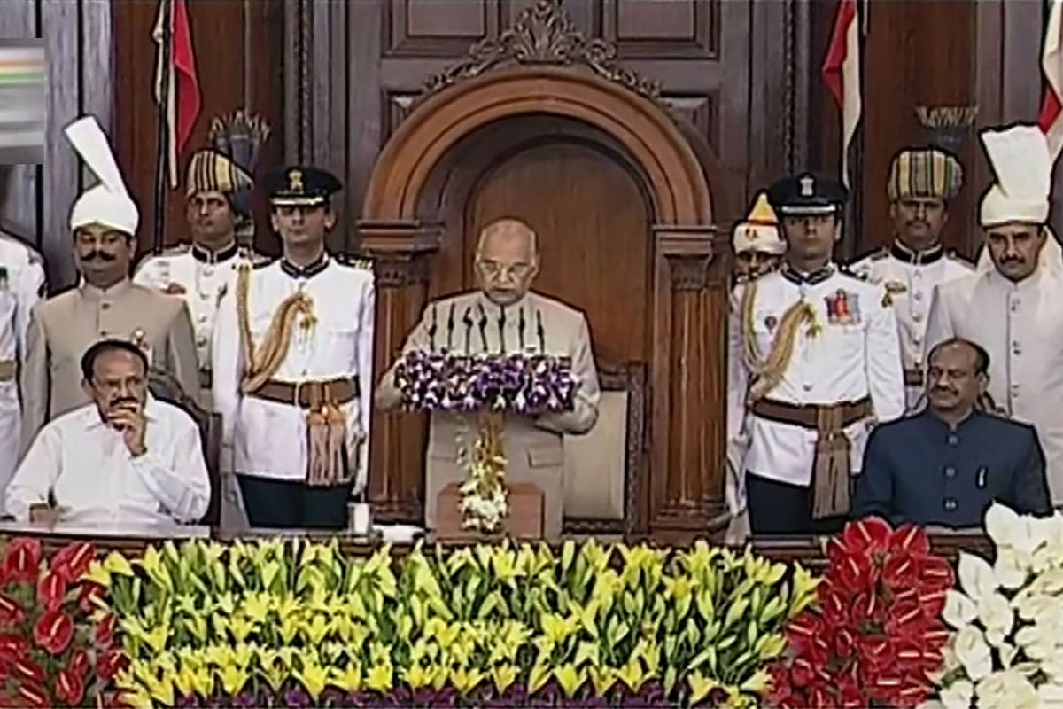 Live Updates: President Ramnath Kovind address joint session of parliament in central hall