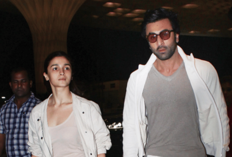 alia bhatt and ranbir kapoor spot together for brahmastra shooting