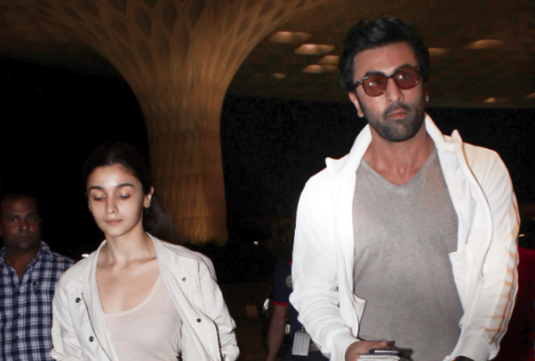 alia bhatt and ranbir kapoor spot together for brahmastra shooting
