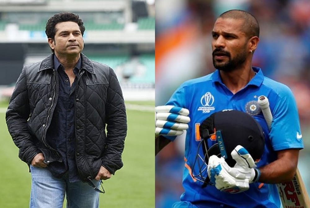 sachin tendulkar says feel you shikhar dhawan after out from world cup 2019