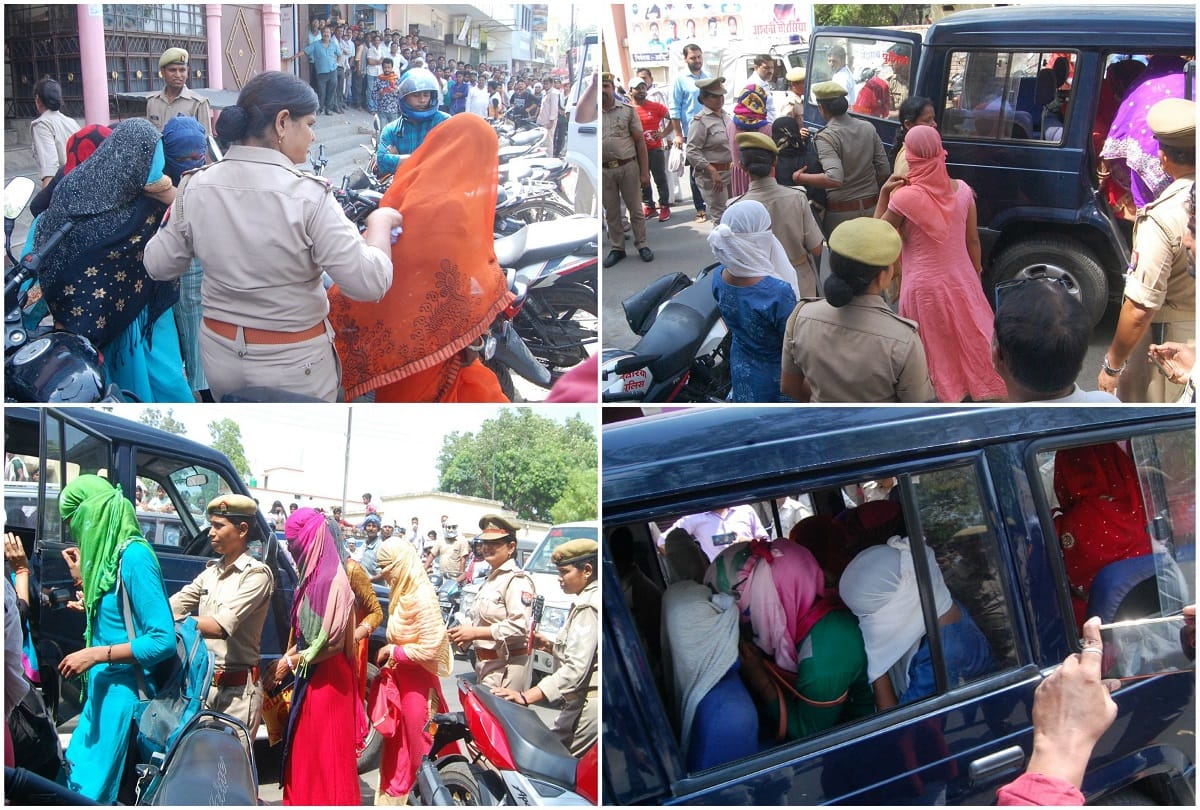 Deoria brothel racket case Hotels was booked on hourly basis